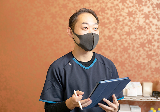 国家資格者による安心の施術